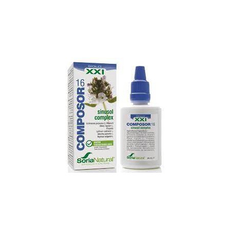 COMPOSOR 16 SINUSOL COMPLEX 30ML SORIA NATURAL