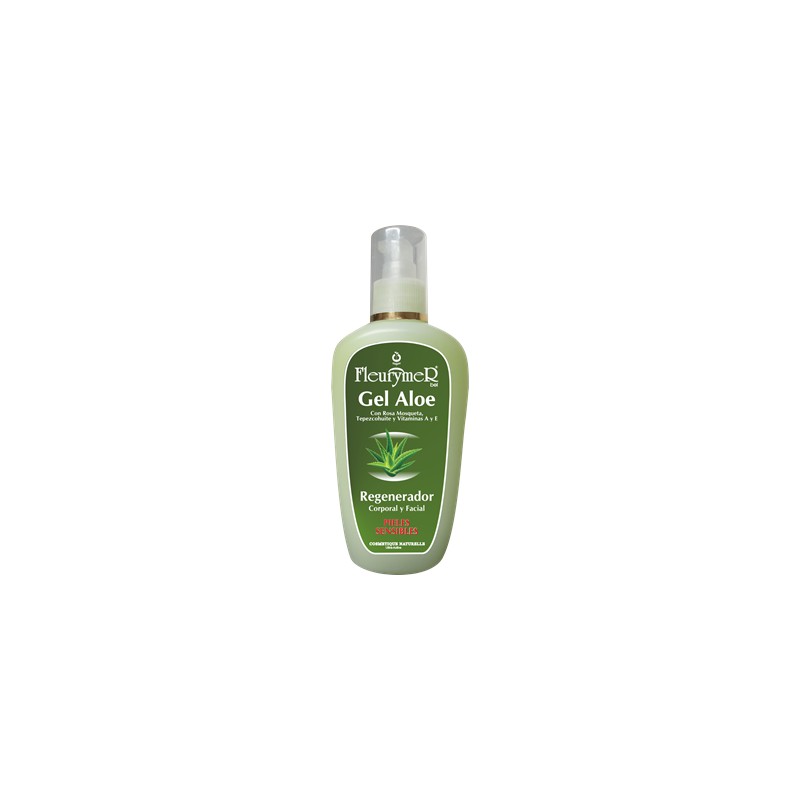 Compra al mejor precio Gel corporal de Aloe Vera, Rosa Mosqueta y Tepezcohuite Fleurymer en Ecotiendaverde