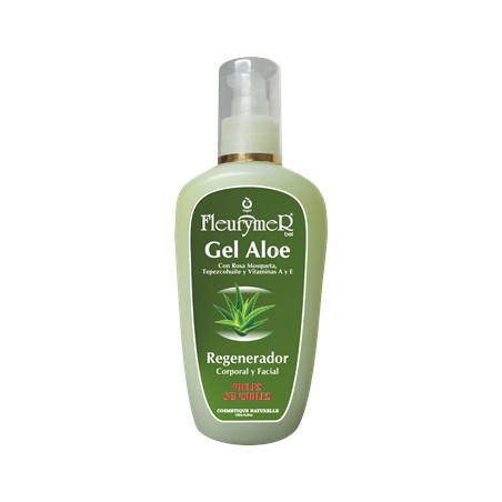 Compra al mejor precio Gel corporal de Aloe Vera, Rosa Mosqueta y Tepezcohuite Fleurymer en Ecotiendaverde