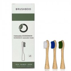 Compra al mejor precio cabezales de bambú ecológico Brushboo para cepillo eléctrico Ecosonic