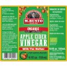 VINAGRE DE SIDRA DE MANZANA ECOLÓGICA SIN FILTRAR. 500ML. M.BUSTO