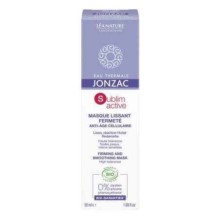 Caja de Mascarilla Facial Reafirmante Sublimactive Jonzac 50ml