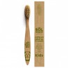 Cepillo de dientes de bambú Sol Natural infantil con mango de bambú moso 100% biodegradable