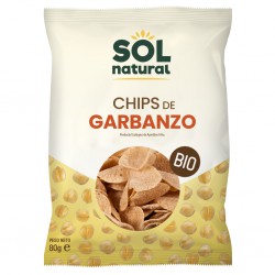 Bolsa de Chips de Garbanzo Bio Sol Natural, snack crujiente de agricultura ecológica