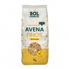 Bolsa de Copos de Avena Finos Sin Gluten Bio Integrales Sol Natural de agricultura ecológica 1kg