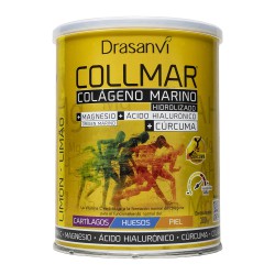 Bote de Collmar Magnesio con Ácido Hialurónico sabor Limón de Drasanvi, suplemento para articulaciones y huesos