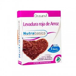 Caja de Levadura Roja de Arroz Drasanvi de 30 cápsulas para el control del colesterol