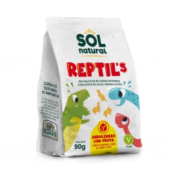Paquete galletas infantiles avena integral bio endulzadas con fruta Sol Natural