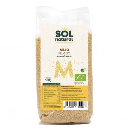 Mijo Pelado Bio Sol Natural 500g | Proteína vegetal y Ecológico