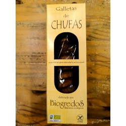 Galletas de chufa bio Biogredos de agricultura ecológica, snack saludable y crujiente