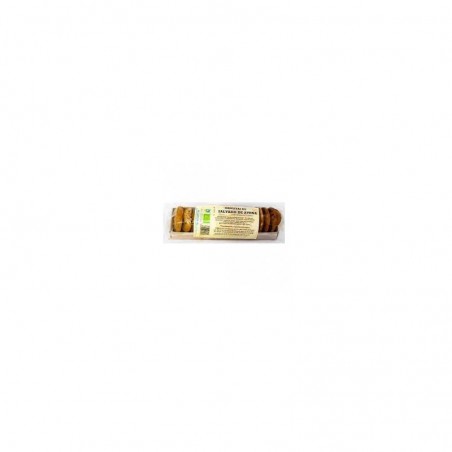 Pack de galletas de salvado de avena bio Biogredos de 250 gramos sobre fondo blanco