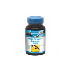 Bote de Aceite de Hígado de Bacalao Naturmil 1000mg con Vitamina A y D3.