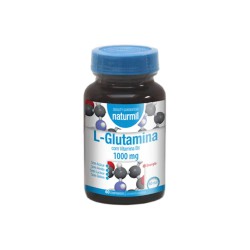 Suplemento L-Glutamina 1000mg Naturmil precursor colágeno y recuperación muscular