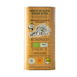 Lata de 5 litros de Aceite de Oliva Virgen Extra Bio Trujal de Mágina.