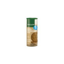 Paquete de galletas integrales originales Santiveri con 0% azúcares añadidos y alto contenido en fibra.