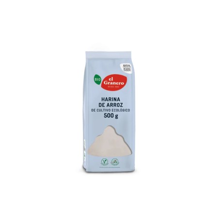 Harina de arroz bio El Granero Integral 500g