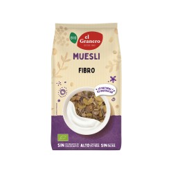 Paquete de Fibro Muesli Bio de la marca El Granero Integral de 500 gramos