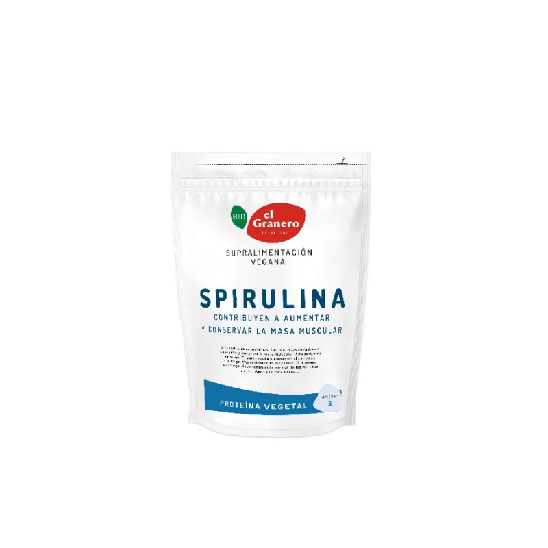 Bolsa de Spirulina en Polvo Bio de la marca El Granero Integral de 200 gramos
