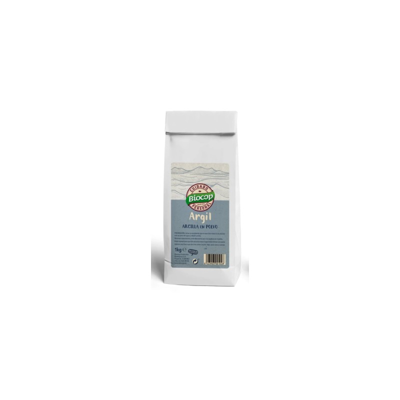 Arcilla Blanca Argil Biocop 1kg | Uso Externo y Cosmética