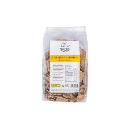 Bolsa de copos de espelta crujientes bio Eco Salim de 300 gramos - Ecotiendaverde