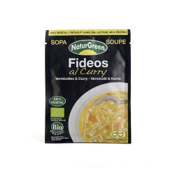 Sobre de Sopa de Fideos al Curry Bio NaturGreen de 40 gramos vegetal