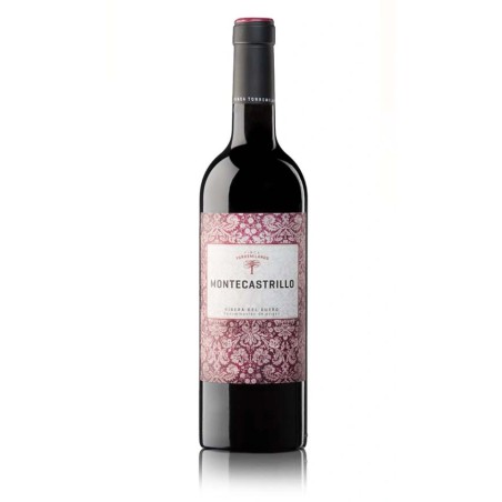 Botella de vino tinto ecológico Montecastrillo de la Finca Torremilanos 75cl