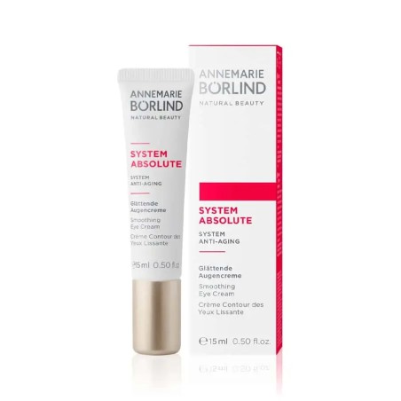 Crema alisadora para el contorno de ojos System Absolute de Annemarie Börlind para reducir arrugas y bolsas