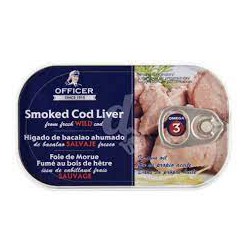 HÍGADO DE BACALAO EN SU JUGO 120GR OFFICER