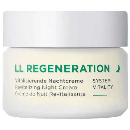 Crema de noche regeneradora LL Regeneration de Annemarie Börlind para reparar las primeras arrugas
