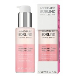 Sérum fluido bifásico de pétalos de rosa revitalizante Annemarie Börlind de 50 ml.