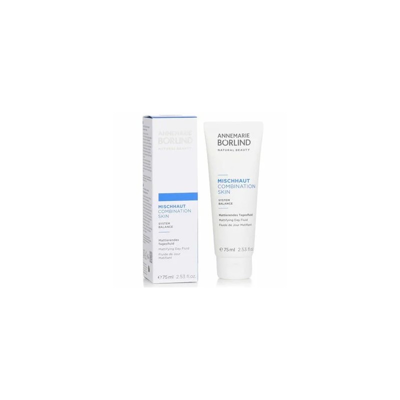 Fluido de día matificante y regulador Annemarie Börlind Combination Skin para piel mixta en envase de 75 ml
