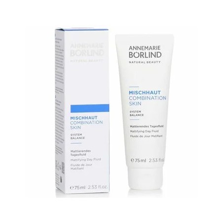 Fluido de día matificante y regulador Annemarie Börlind Combination Skin para piel mixta en envase de 75 ml