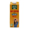 Bebida de avena con calcio bio Naturgreen envase de 1 litro