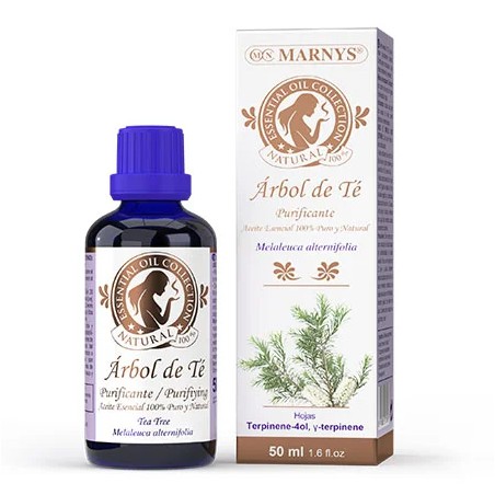 Aceite esencial de árbol del té puro de Marnys en Ecotiendaverde