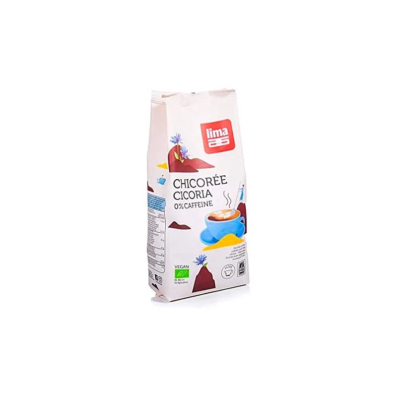 Bote de Achicoria Bio Soluble de 250g de la marca Lima en EcotiendaVerde