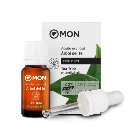 Aceite esencial de árbol del té Mon Deconatur de 12ml purificante para el acné.