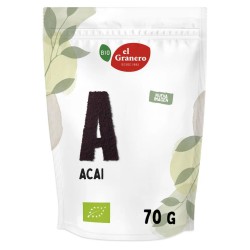 Acai en polvo bio el granero integral bolsa