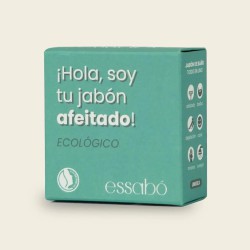 Pastilla de jabón ecológico de afeitado clásico y cuidado de la barba Essabó 120 gramos