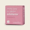• Pastilla de jabón artesanal eco exfoliante Essabó de 120 gramos con cáscara de almendra