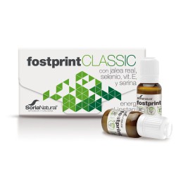 Caja de Fost Print Classic con 20 viales energéticos de Soria Natural