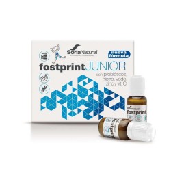 Caja de Fost Print Junior con 20 viales para la vitalidad infantil de Soria Natural