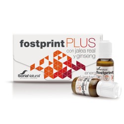 Caja de Fost Print Plus con Ginseng y Jalea Real de Soria Natural en 20 viales