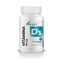 Vitamina D3 2000ui Soria Natural bote de 60 comprimidos