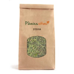 Estevia ecológica Pàmies Vitae 120g hojas secas de stevia rebaudiana natural para infusión y edulcorante para diabéticos