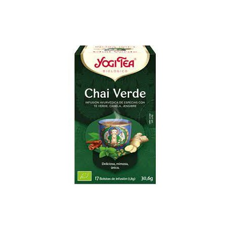YOGI TEA CHAI VERDE 17 FILTROS YOGI TEA