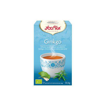 YOGI TEA GINKGO 17 FILTROS YOGI TEA