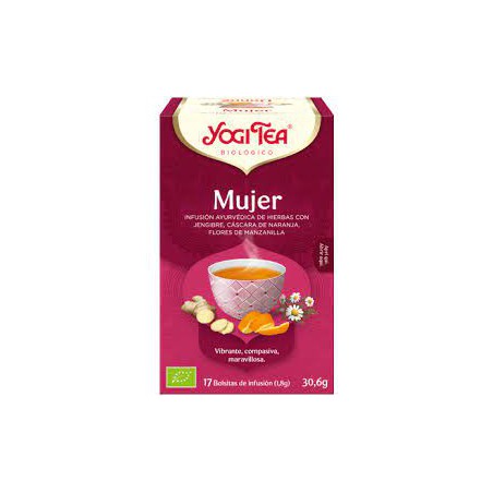 YOGI TEA MUJER 17 FILTROS YOGI TEA