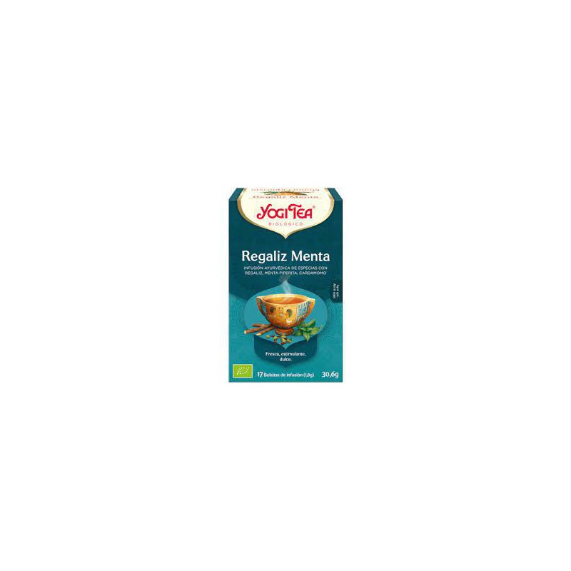 YOGI TEA REGALIZ MENTA17 FILTROS YOGI TEA
