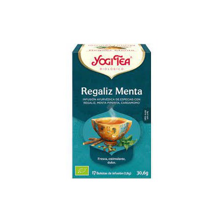 YOGI TEA REGALIZ MENTA17 FILTROS YOGI TEA