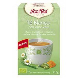 YOGI TEA TÉ BLANCO CON ALOE VERA